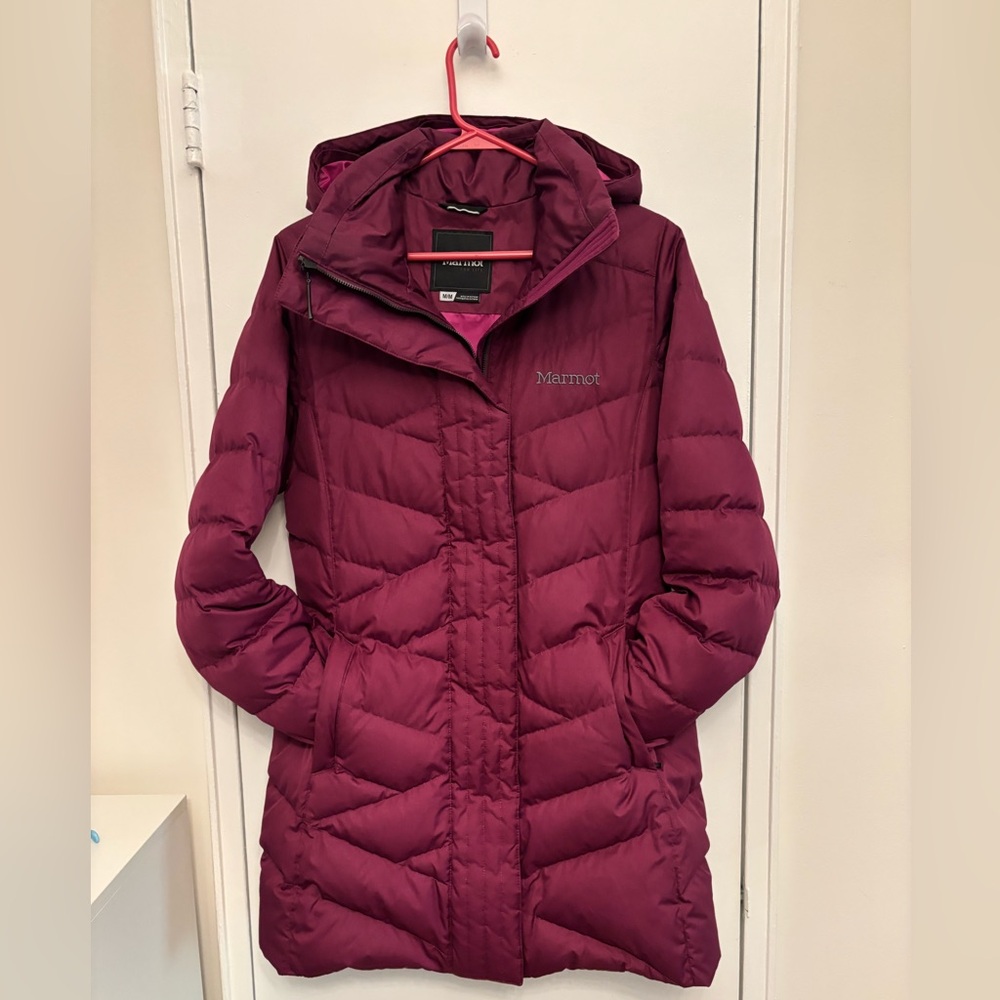Marmot Women's Dark Magenta Puffer Jacket